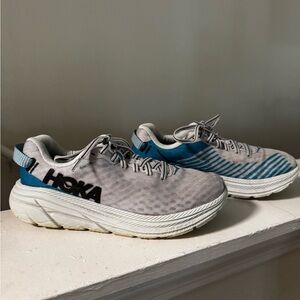 Hoka One One - Lunar Rock & Nimbus Cloud - Size 7.5